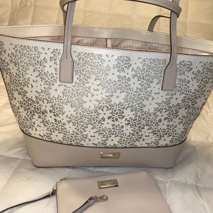 Kate Spade handbag with detachable wallet/pouch